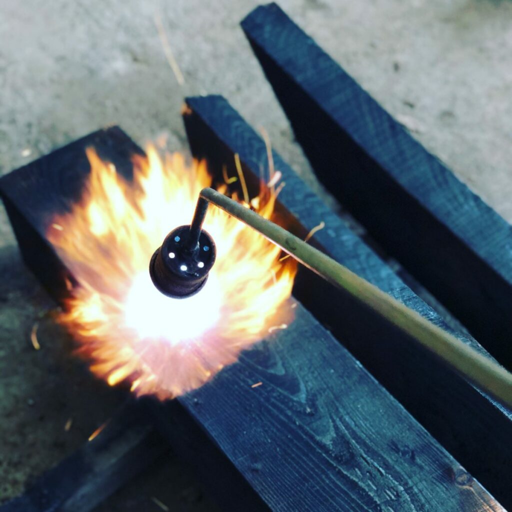 charred wood