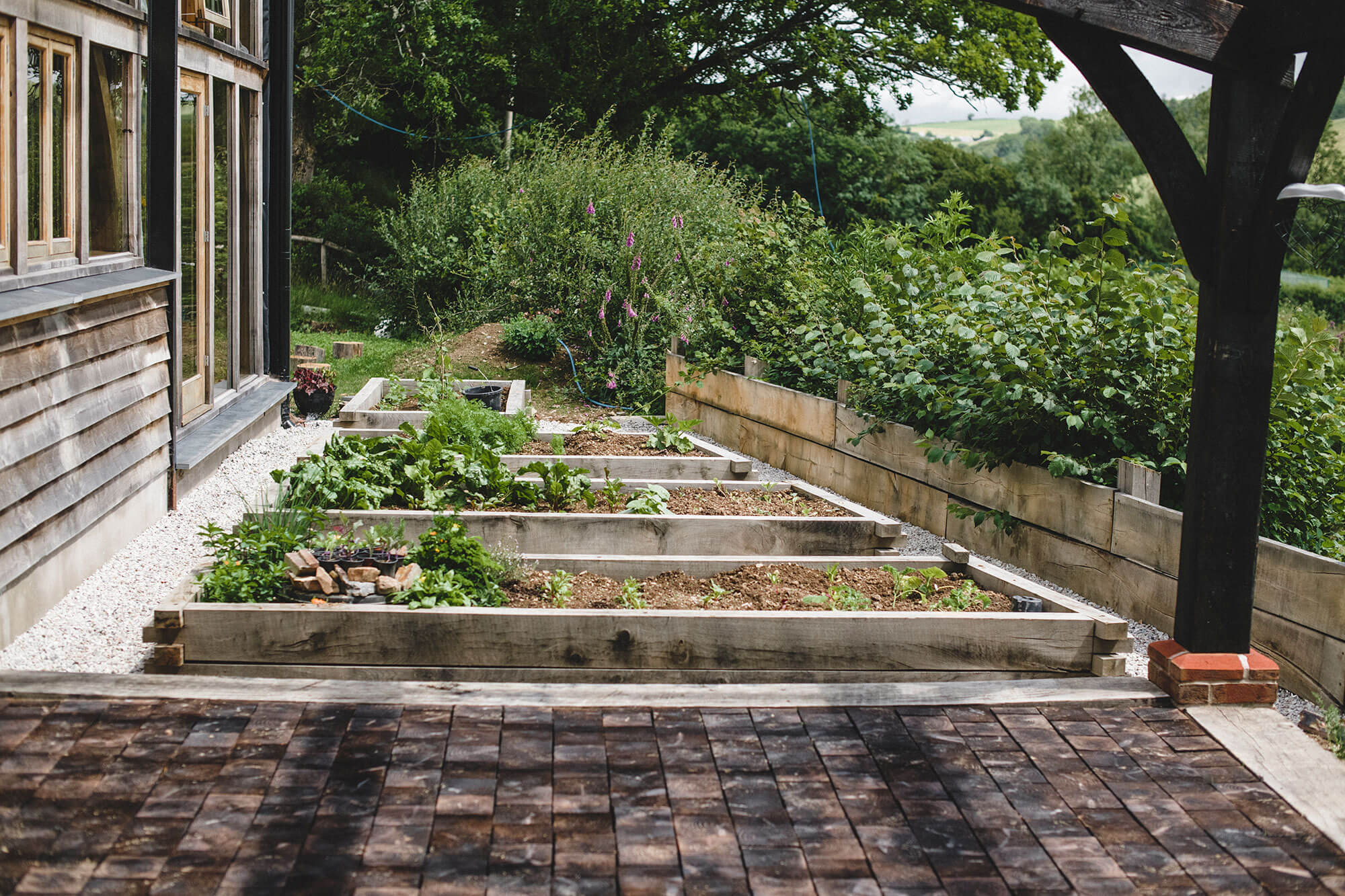Dutch Barn, Devon UK Hardwoods