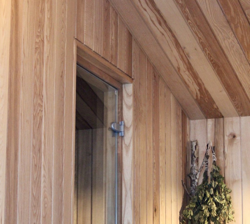sauna wood
