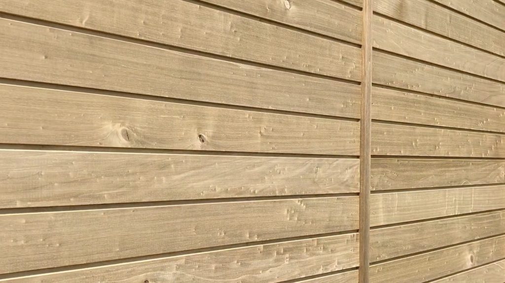THERMALLY MODIFIED POPLAR CLADDING